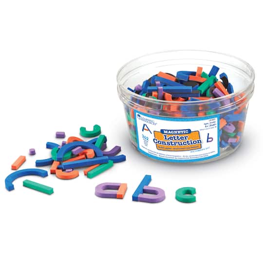 Learning Resources Magnetic Letter Construction
